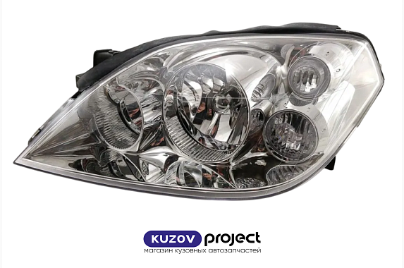 Фара левая под электрокорректор Nissan Primera P12 2001-2008 (TYC / Тайвань)