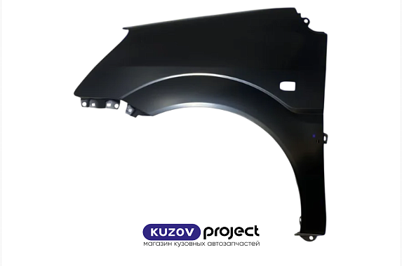 Крыло левое с отверстием под повторитель Hyundai Matrix 2008-2010 (Тайвань)